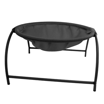 Bed Cat Breathable Cooling Hammock Cot Elevated Pet Sofa Summer 2025 Cozy Sturdy Metal Frame Nap Lounger