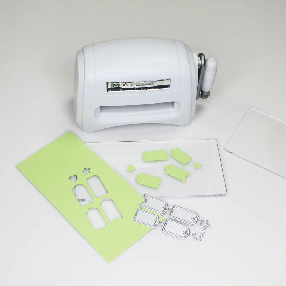 Travel-Friendly Hand-Operated Die Cutting And Embossing Machine For Cards
