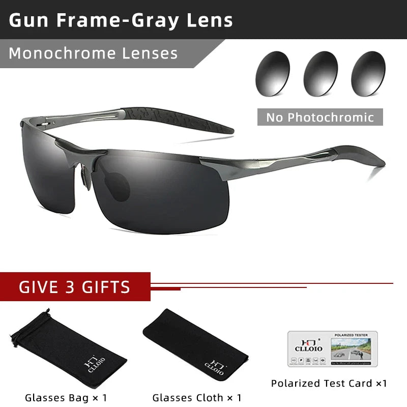 Photochromic2026 Edition Sunglasses Polarized Day Night Driving Glasses With Anti Glare UV Protection Summer
