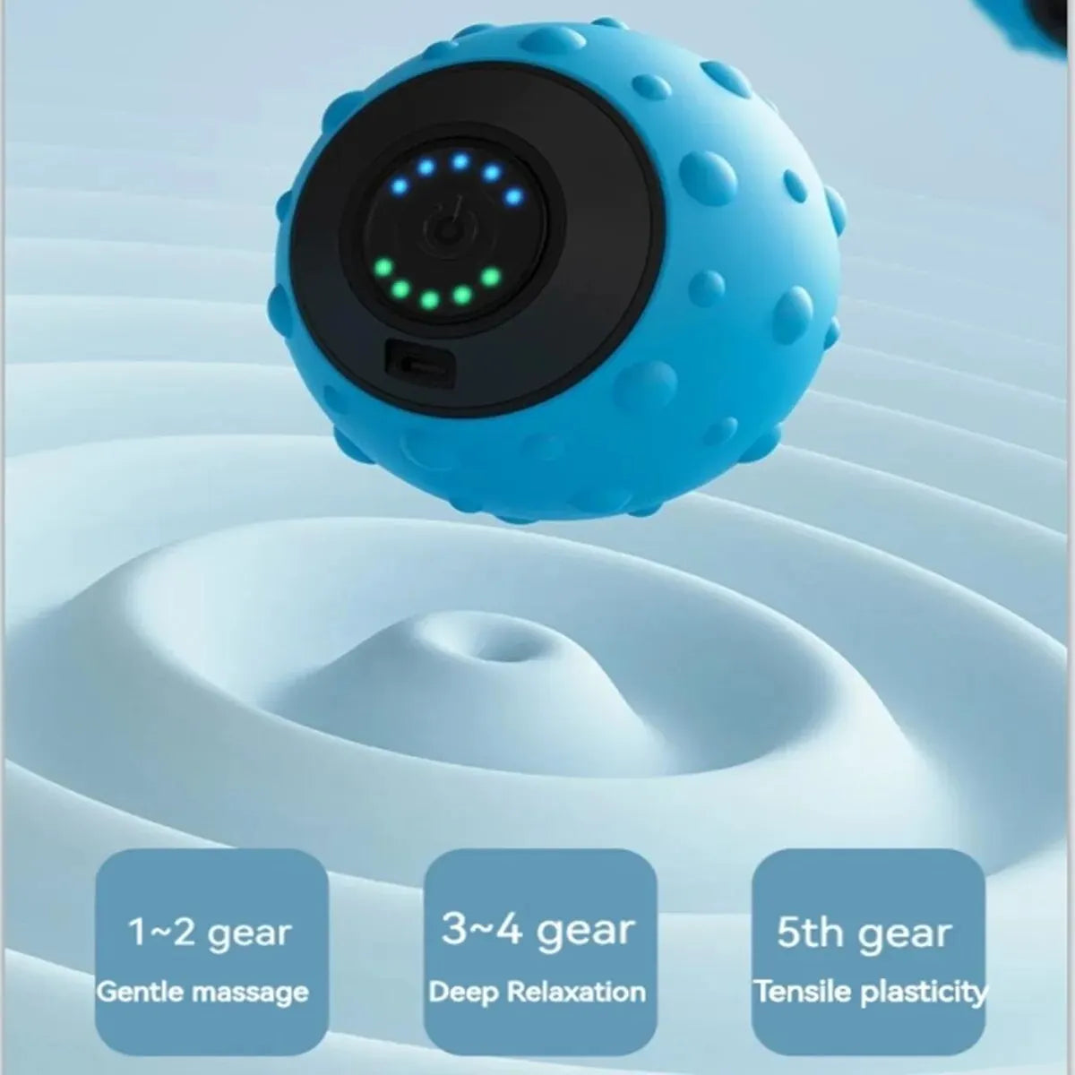 Massage Ball Battery-Powered Fascia Ball Sports Muscle Recovery Device Fall 2025 Travel-Friendly Deep Tissue Relief