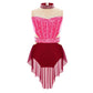 Light Girls' Leotard - Rhinestone Embellished, Mesh Skirt, Polyester/Nylon/Elastane, For Ballet, Gymnastics