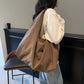 Light Multi-Use Women Shoulder Bag - Slouchy Nylon