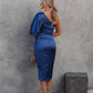 Elegant One-Shoulder Women's Dress - Asymmetrical Black Cocktail Dress for Formal Events and Casual Outings-5