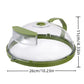 Cover Microwave 10 Inch Clear Splatter Cover With Steamer