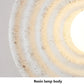 Wabi Japandi Sabi Round Wall Sconce Japanese Minimal LED Light