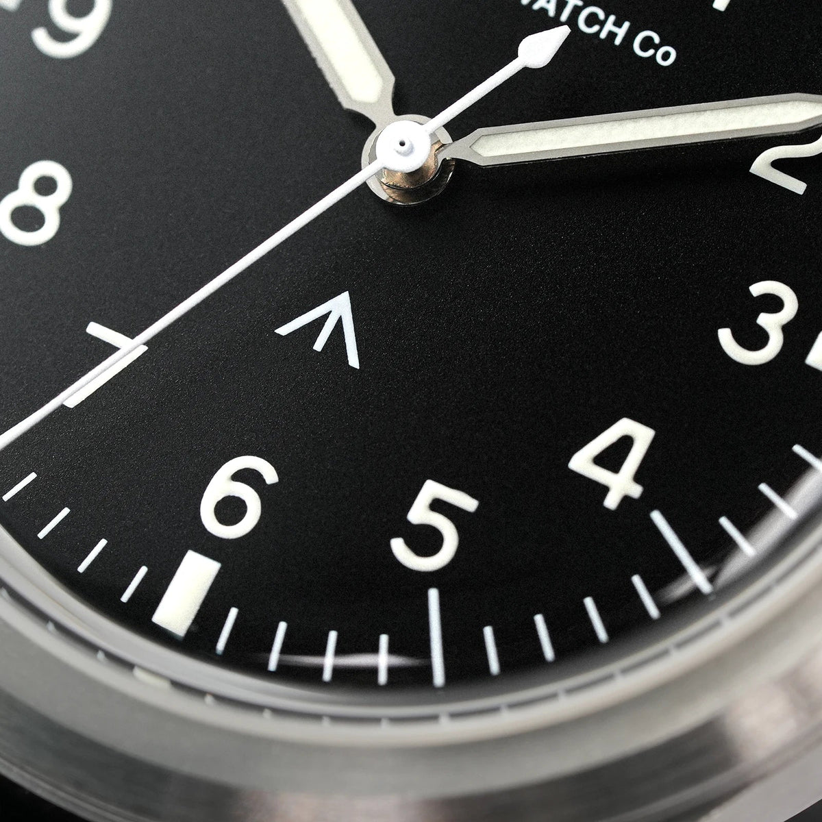 Field 36mm Watch Sapphire Crystal VH31 Sweep Quartz