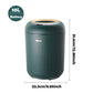 Motion Sensor Trash Can Compact Plastic Smart Bin Hands Free