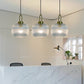 Japandi Glass Pendant Light Japanese Scandinavian Hanging Lamp Warm