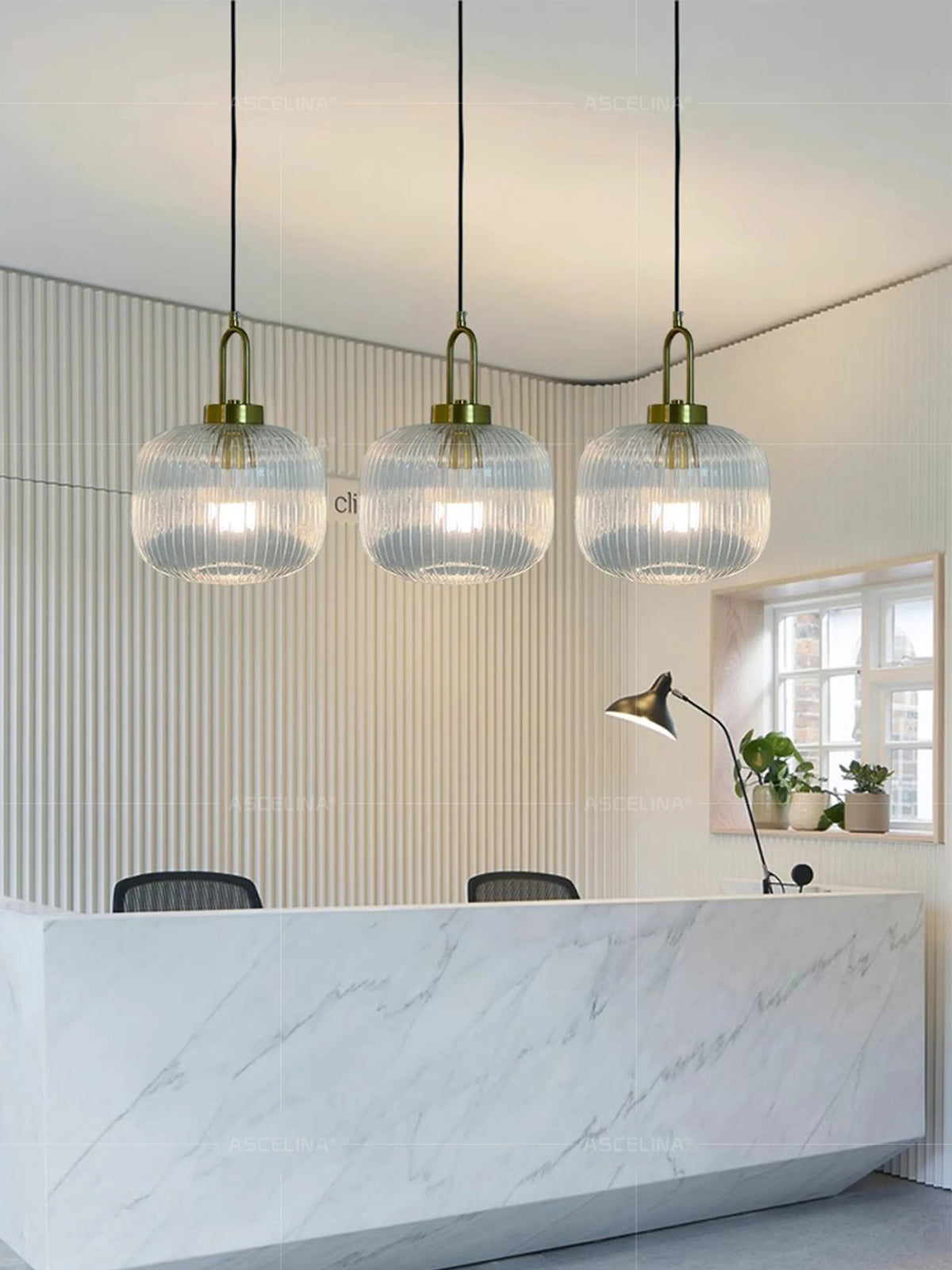 Japandi Glass Pendant Light Japanese Scandinavian Hanging Lamp Warm
