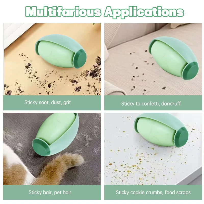Washable Lint Remover Travel-Friendly Roller for Clothes Pet Hair Sticky