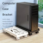 PC Tower Stand Flexible Ventilated Base With Casters