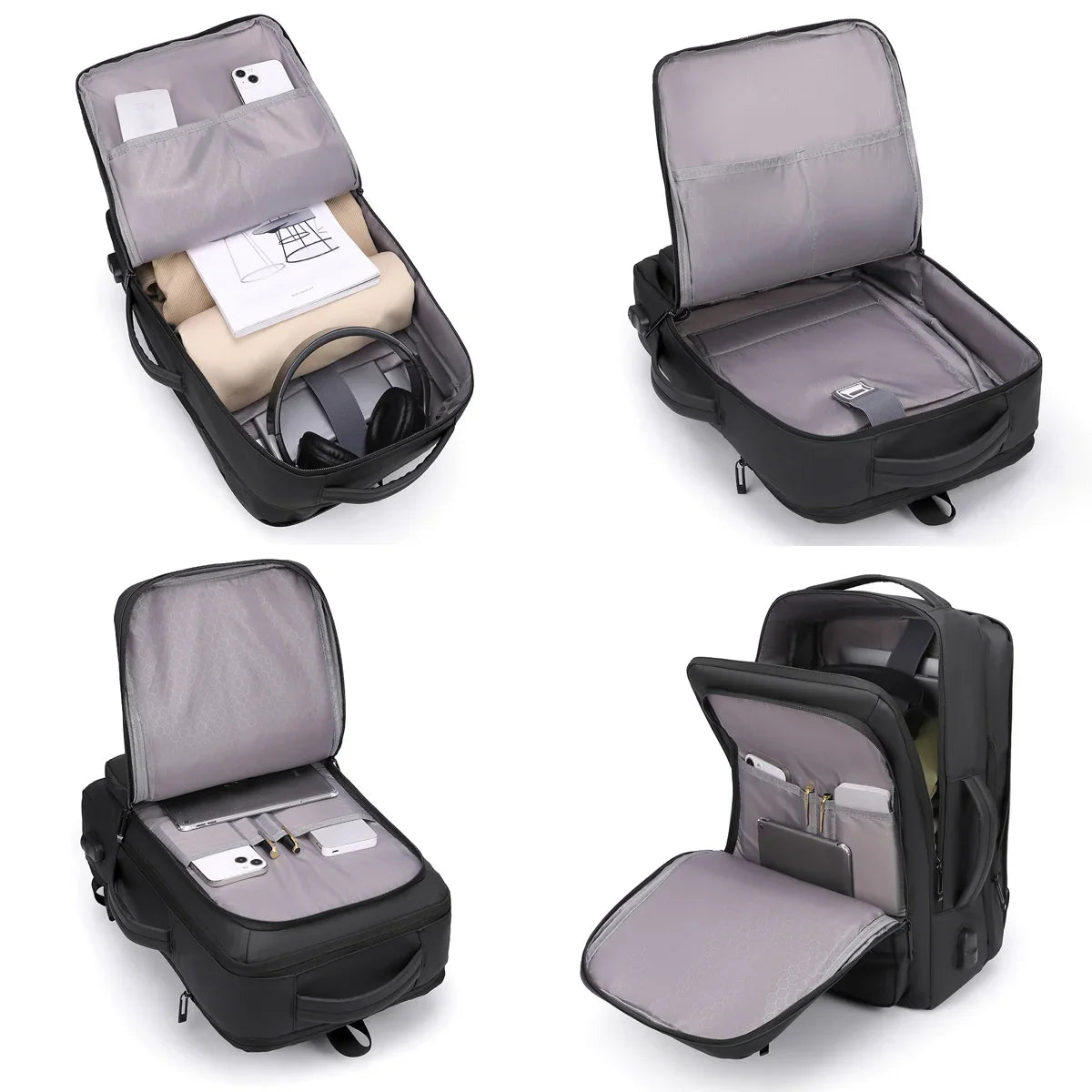 Backpack Travel Expandable Unisex Laptop And Business Style Fall 2026 Travel Companion