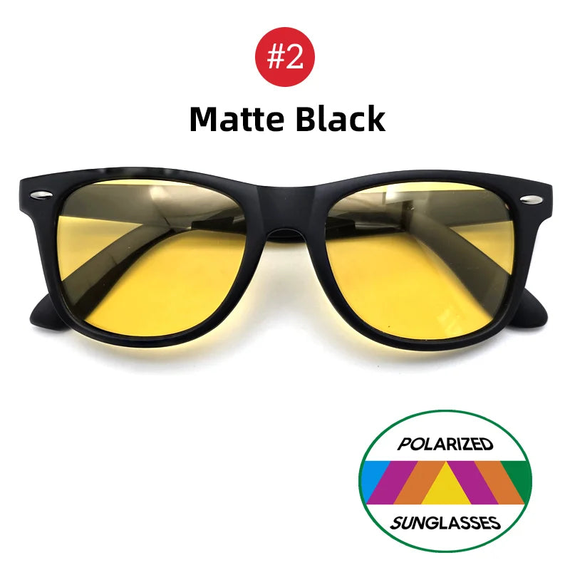 Vision Night Sunglasses Polarized Yellow Lenses UV400 Protection For Enhanced Night Driving Fall 2025 Trend