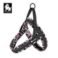 Dog Harness Floral Mesh Padded Vest Harness Fast Fit Flexible All Breeds Fall 2025 Cozy Walks