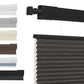 Drill No Honeycomb Blinds Cordless Thermal Insulated 1" Cell Fabric