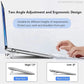 Ultra-Thin Travel-Friendly Laptop Stand with Mini Legs & Cooling Support for Macbook - Flexible Bracket