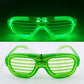 Shape Heart Glow LED Glasses -  Party Glasses for Kids and Adults, 5 Colors Neon Supplies