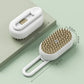 3 In1 Dog Cat Steamy Brush Spray Massage - Bath Brush & Hair Removal Device