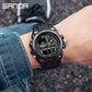 Sports Digital Watch Dual Display LED Military Style Rugged Watch Fall 2026 Water Resistant