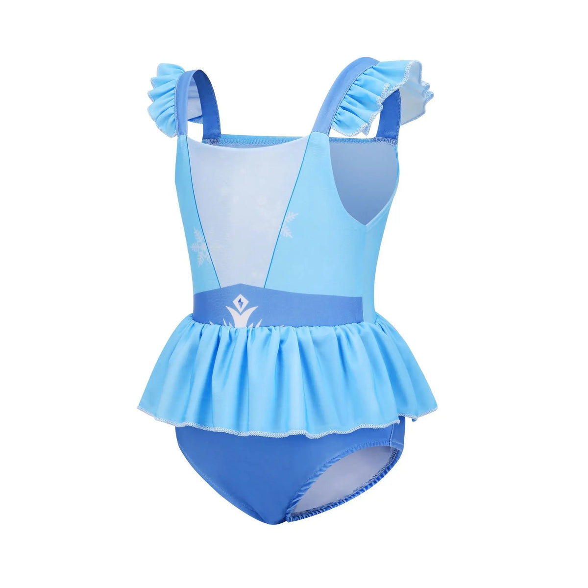 Sturdy Princess Print, Cotton-Poly, For Beach and Pool – Fast-Dry Girls Two-Piece Swimsuit