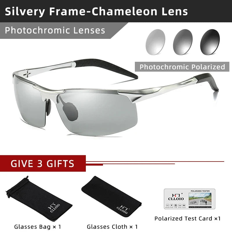 Photochromic2026 Edition Sunglasses Polarized Day Night Driving Glasses With Anti Glare UV Protection Summer