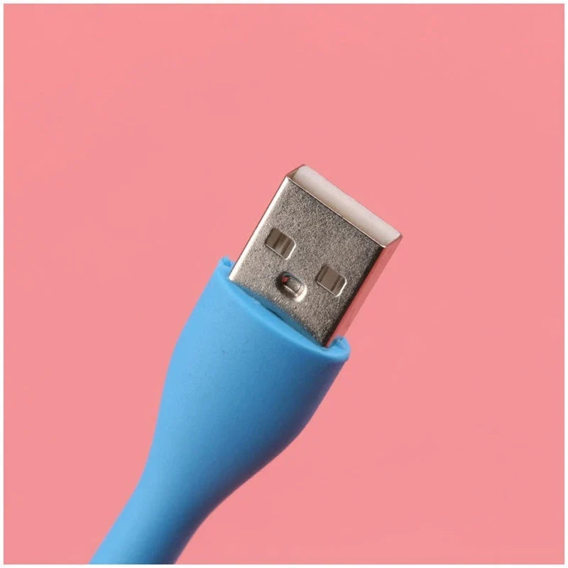 USB Compact Fan Flexible Bendable Mini Fan for Laptop PC, Travel-Friendly Hand Cooling Gadget for Summer