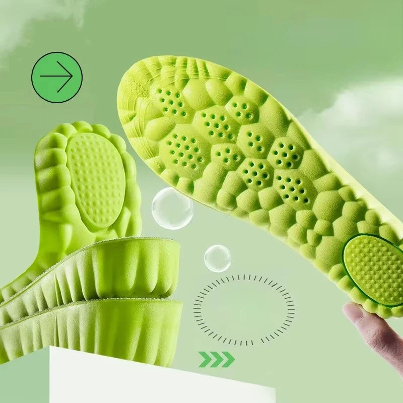 Breathable, Shock-Absorbing, Light Sports Air Insole 2026 – Height Increase Insoles EVA