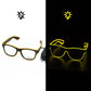 Glasses Led Neon Party Flashing Glasses - Glow Sunglasses for Festivals, Bar, Nightclub, Novelty Gift, Bright Light Supplies