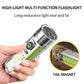 USB C Battery-Powered LED MINI Keychain Flashlight with Magnet for Camping and Emergencies