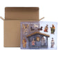 Nativity Scene Kit 12-Piece Resin Tabletop Nativity Kit for Christmas Indoor Decor Timeless Centerpiece