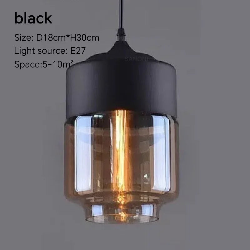 Pendant2026 Edition Light Glass Chandelier E27 For Dining Room Cafe Hotel Living Room Kitchen Island Contemporary Farmhouse Fall