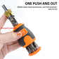 Travel-Friendly 8-in-1 Mini Ratchet Screwdriver Kit - Magnetic Multi-Tools for Household Use