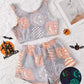 Plush Womens Pajama Kit - Sleeveless Crop, Velvet Homewear