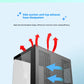PC Gaming Case Dreamland Pro ATX Dual Glass 360mm Chassis