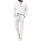 Fashion Casual Summer Men's T-Shirt & Shorts Kit - Breathable Short Sleeve Beach Suit