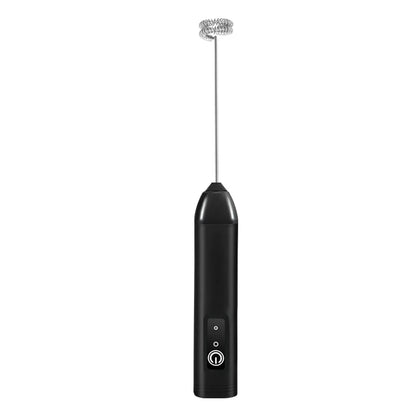 Hand-Held Foam Maker Egg Beater Coffee Drink Wand 2026 – USB Battery-Powered Motor-Driven Milk Frother 3-Speed