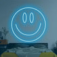 Neon LED Sign 35cm USB Powered Smile Face Wall Hanging Night Light Bedroom Decor Fall 2025 Gift