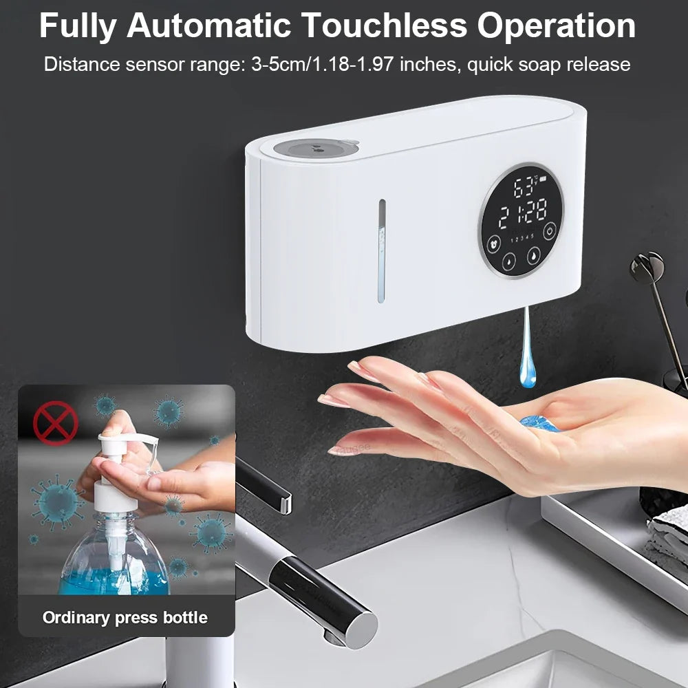 Soap Automatic Dispenser Touchless Sensor 500ml LED Screen