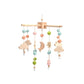 Mobile Baby Wooden Crib Hanging Toy Newborn Nursery Fall 2025 Soothing Music Developmental Gift