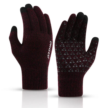 Gloves Winter Thermal Knit Touch Screen Gloves Winter Essentials 2026 Warmth For Running And Driving