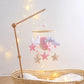 Crib Wooden Mobile Felt Bear Musical Newborn Sensory Toys