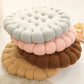 Seat Cushion Biscuit Plush Pillow Cozy Household Decor Fall 2025 Decorative Chair Car Pad Comfort Gift