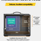 Mini ITX Case Glass Side 240mm Watercooling Travel-Friendly