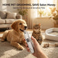USB-C Battery-Powered Dog Cat Trimmer 2026 – 2-in-1 Pet Nail Clipper & Grinder with LED Blood Line Light