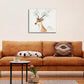 Japandi  Contemporary Floor Lamp With Fabric Shade Stepless Dimming