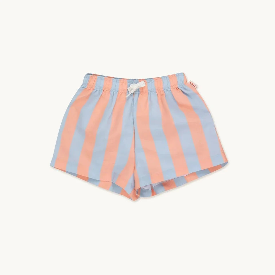 Light unisex one-piece swimsuit - casual cut, nylon, beach & pool wear for kids