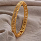 Gold Plated Bangles Deluxe Arabic Wedding Bracelet