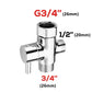 Bidet T Adapter 3-Way Water Diverter Valve For Hand-Held Bidet Sprayer Fall 2026 Household Upgrade