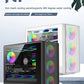 ITX Mini PC Case Tempered Glass 360mm Water Cooling