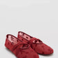 Light Women Ballet Flats - Mary Jane, Embroidered Mesh